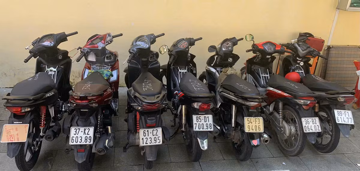 Tang vật của vụ việc. Ảnh: CACC