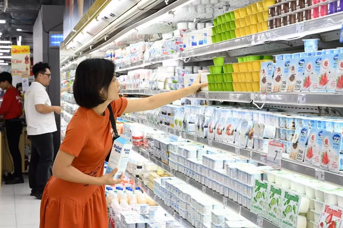 Hàng Việt Nam hiện vẫn đang chiếm tỷ lệ cao tại các kênh phân phối (Ảnh: Cấn Dũng)