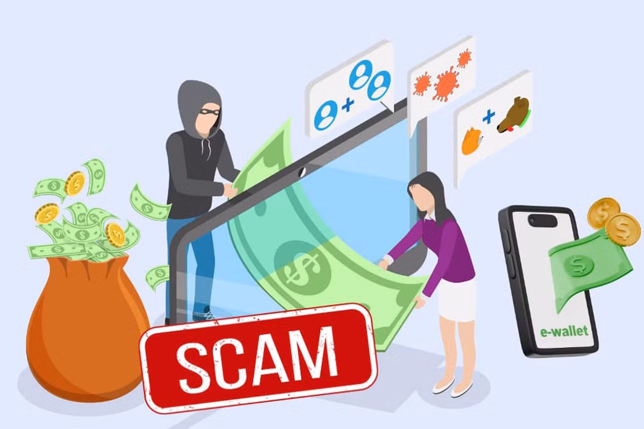 Để phòng tránh các thủ đoạn lừa đảo tài chính trực tuyến, VNCERT/CC khuyến nghị người dân nâng cao cảnh giác khi nhận được tin nhắn, cuộc gọi mời chào vay tiền với lãi suất thấp và thủ tục nhanh chóng. Ảnh minh họa: VNCERT/CC
