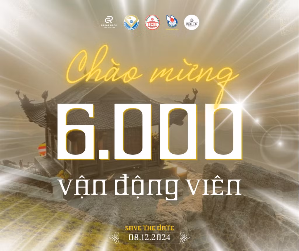 Giải chạy “YEN TU Heritage 2024 - Chạm vào vùng di sản” thu hút lượng người tham gia, tăng vượt dự kiến. Ảnh: BTC giải chạy Yen Tu Heritage 2024.