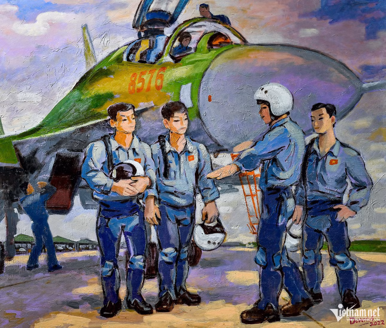 "Những cánh bay canh trời" của Phạm Ngọc Doanh (Hà Nội).