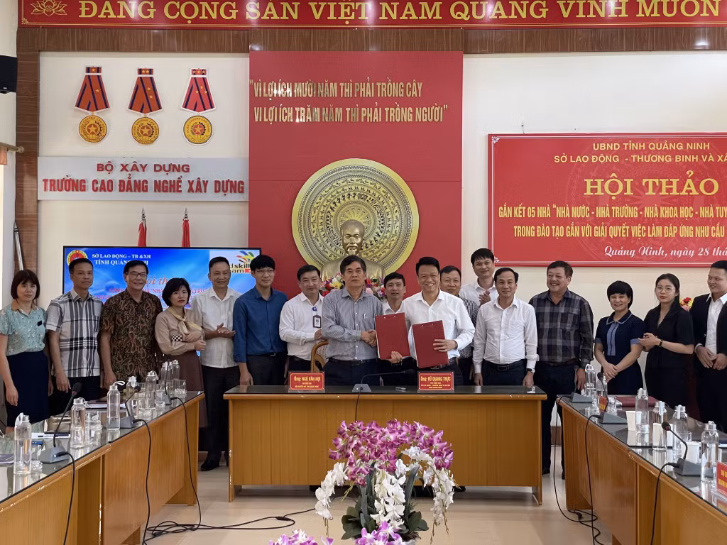 Sở LĐ-TB&amp;XH tổ chức hội thảo gắn kết đào tạo với giải quyết việc làm. Ảnh: Nguyên Ngọc