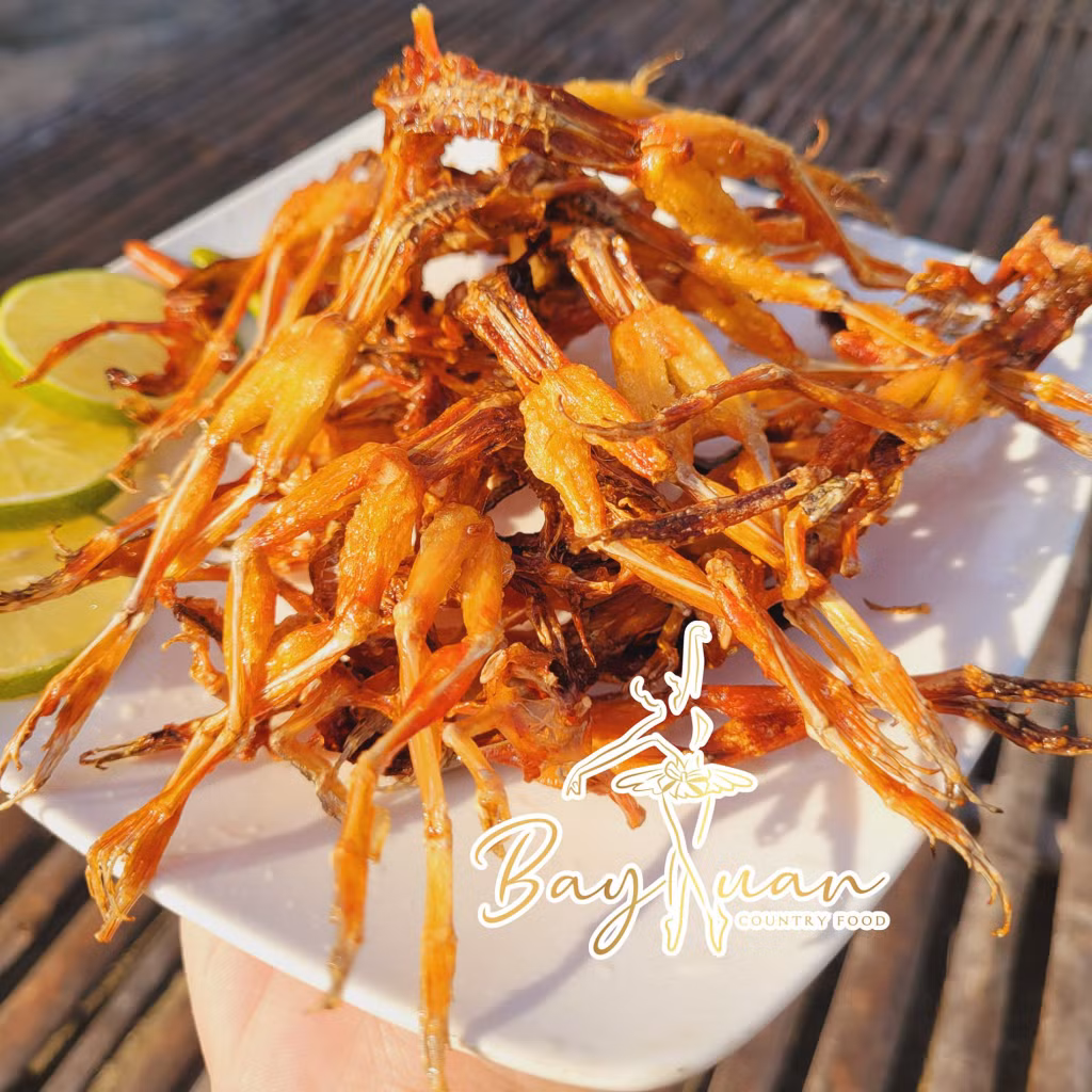 Một số món ngon chế biến từ khô nhái