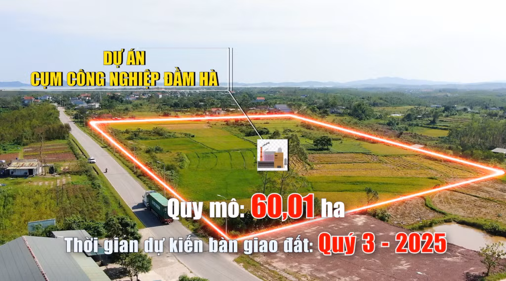 Dự án CCN phía Đông Đầm Hà B sẽ là nơi thu hút các dự án có công nghệ tiên tiến, thân thiện với môi trường.