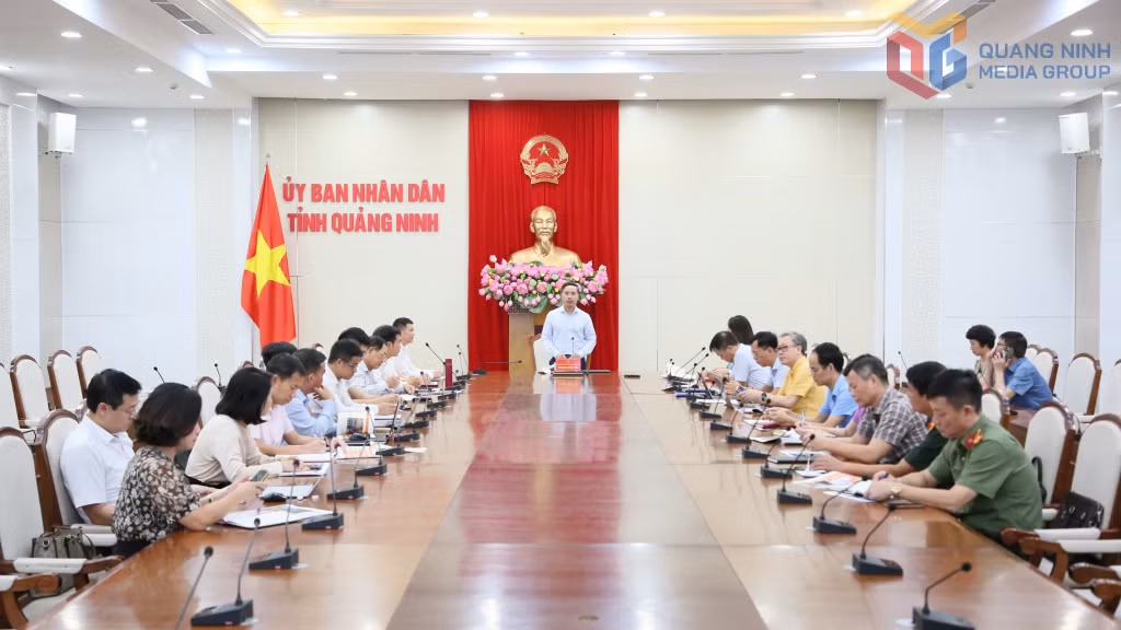 Quang cảnh buổi làm việc.