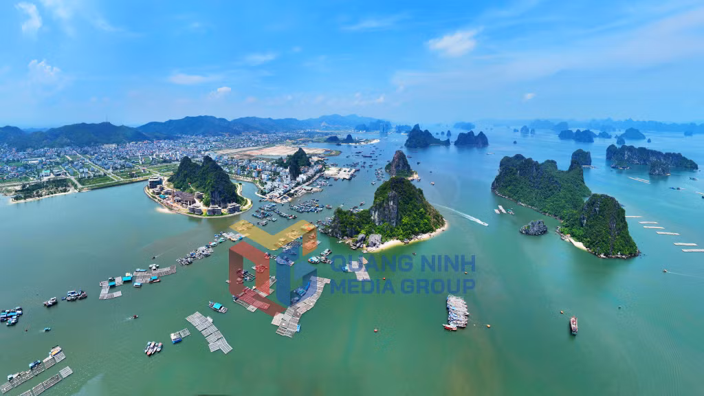 Một góc đặc khu Vân Đồn hôm nay (8-2025). Ảnh: Đỗ Phương