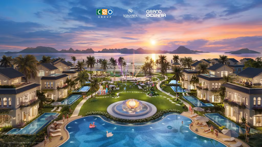 Grand Oceania – điểm hạ cánh cao cấp, hút trọn dòng khách thượng lưu đến đặc khu Vân Đồn