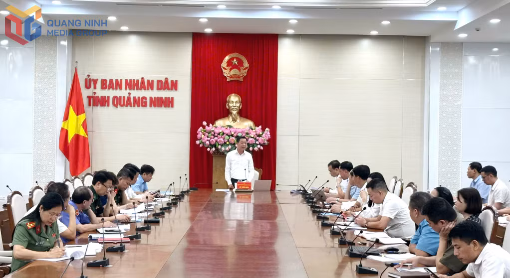 Đồng chí Lê Văn Ánh, Phó Chủ tịch UBND tỉnh chủ trì cuộc họp báo cáo kết quả thực hiện nhiệm vụ công tác Tư pháp 7 tháng đầu năm, nhiệm vụ trọng tâm thời gian tới và triển khai Kế hoạch thực hiện Nghị quyết số 66-NQ/TW ngày 30/4/2025 của Bộ Chính trị.
