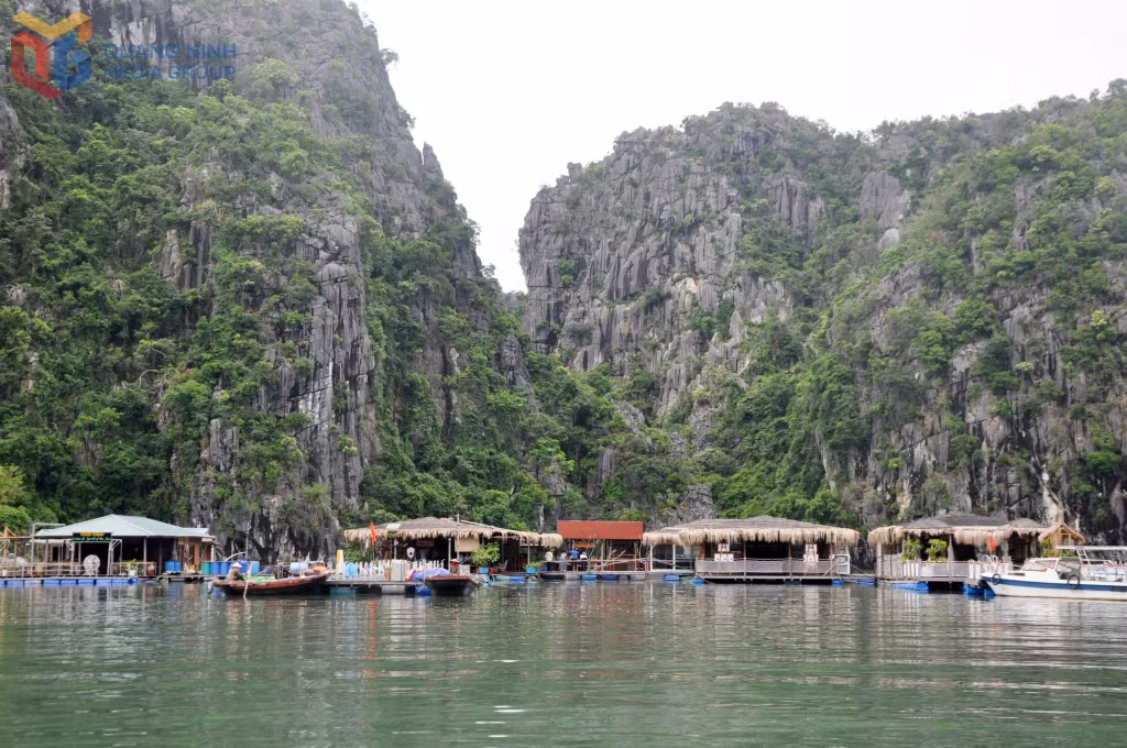 Khu vực làng chài Vung Viêng yên bình nằm bên những vách núi với đa dạng dịch vụ, mang lại nhiều trải nghiệm, khám phá thú vị.