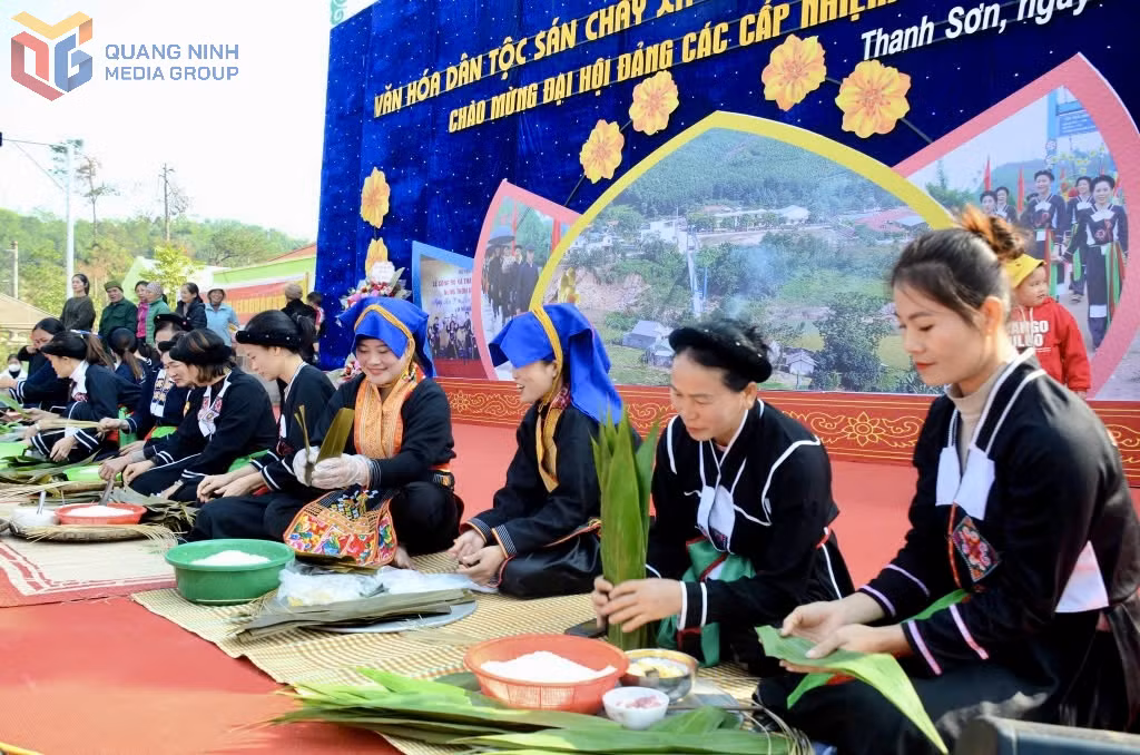 Ngày hội văn hóa dân tộc Sán Chay lần thứ 3/2024 xã Thanh Sơn (nay là xã Ba Chẽ).