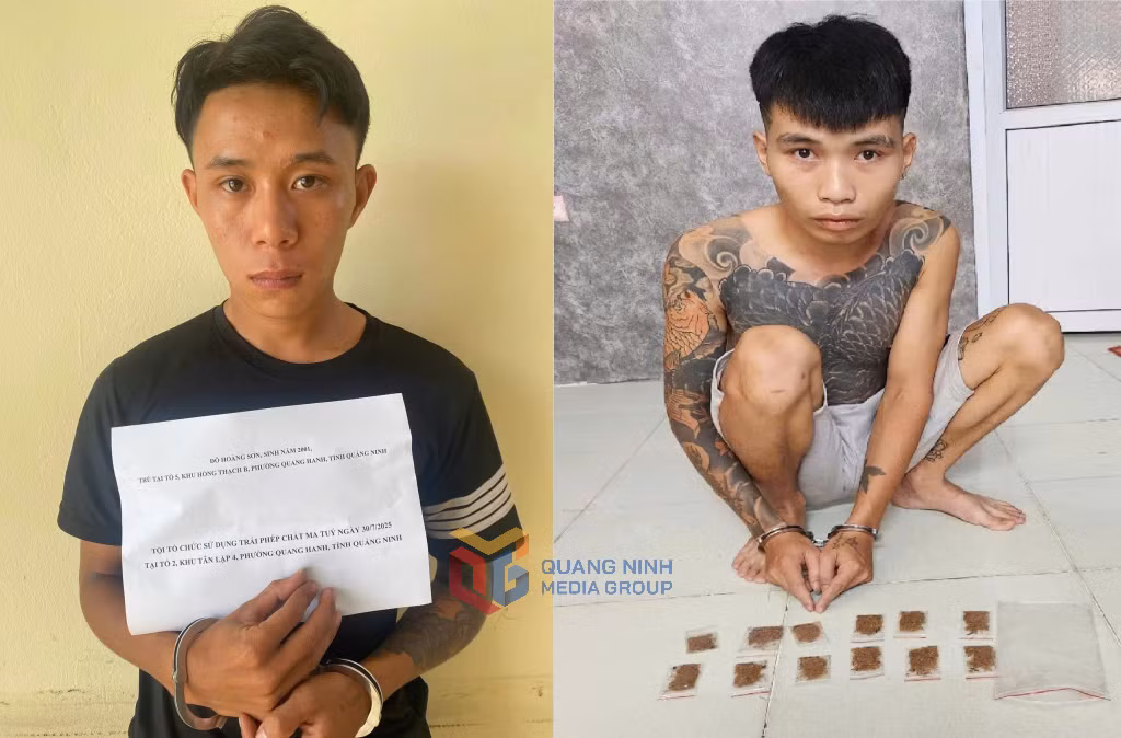 Đối tượng Đỗ Hoàng Sơn và Bùi Đăng Đức