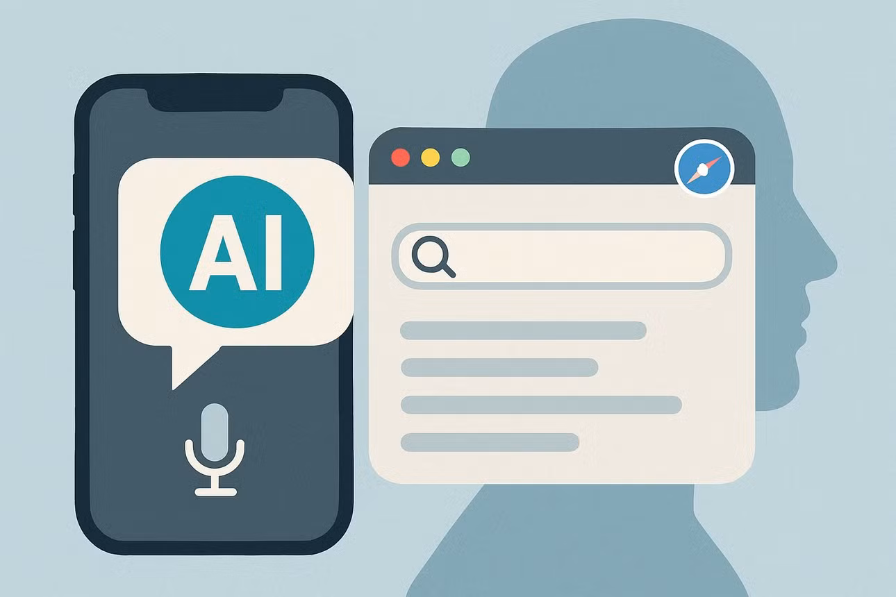 Apple phát triển công cụ AI trả lời câu hỏi riêng, có thể tích hợp vào Siri và Safari. Đồ họa: Hạo Thiên