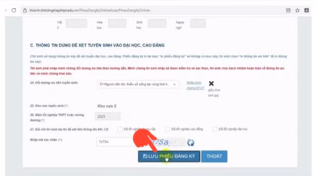Hướng dẫn cách đăng ký dự thi tốt nghiệp THPT 2024 trực tuyến - Ảnh 6.