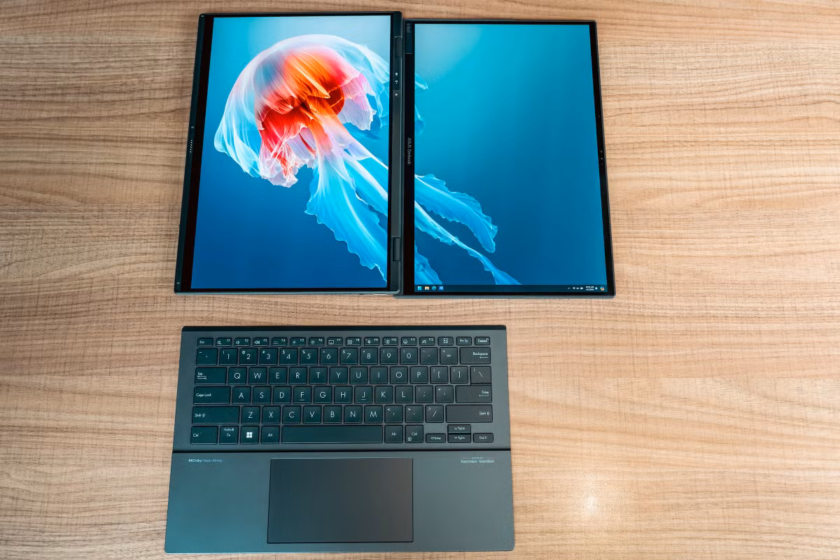 Zenbook Duo - laptop hai màn hình OLED giá từ 50 triệu đồng ảnh 3