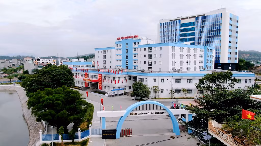Bệnh viện Phổi Quảng Ninh được hoàn thiện, đưa vào sử dụng tháng 10/2023.
