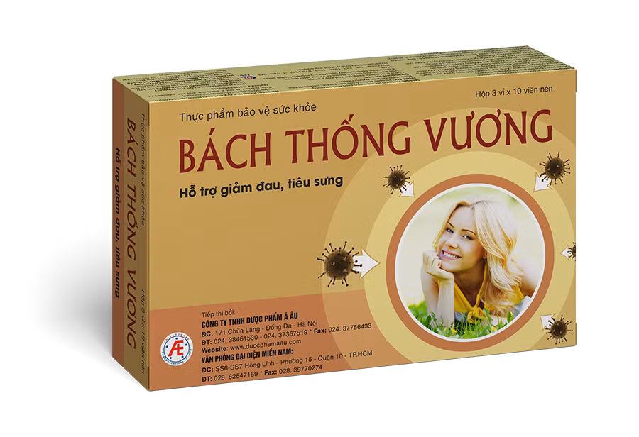 Bách Thống Vương - Giảm đau thảo dược, tạm biệt cơn đau.