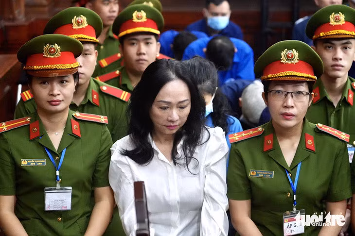 Bà Trương Mỹ Lan lãnh mức án tử hình - Ảnh: HỮU HẠNH