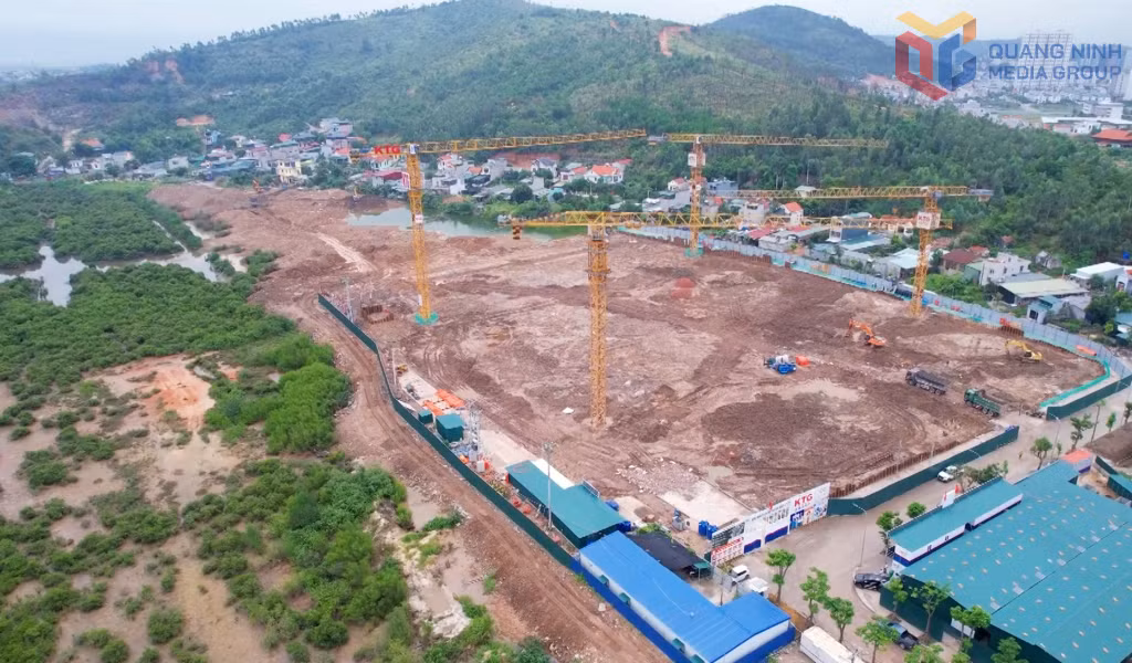 Dự án Marina Living nhà ở xã hội do Tập đoàn BIM đầu tư đang được đẩy nhanh tiến độ thi công, tháng 7/2026.
