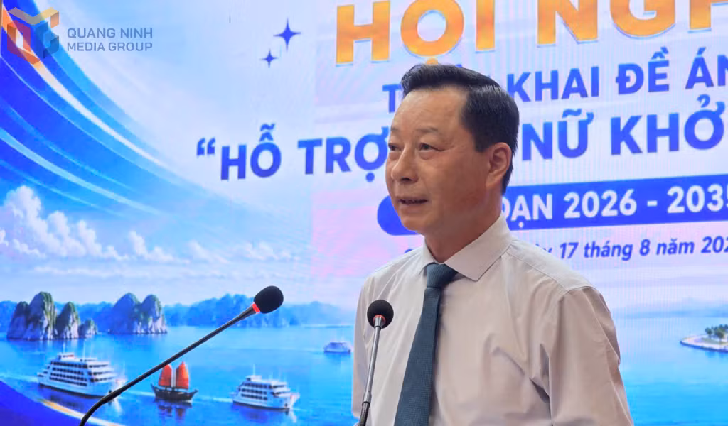 Đồng chí Lê Văn Ánh, Phó Chủ tịch UBND tỉnh, phát biểu chỉ đạo hội nghị.