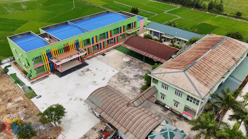 Hằng tháng, Trường Mầm non Bình Dương (phường An Sinh) chi khoảng 20-22 triệu đồng tiền điện.
