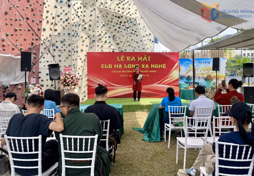 Lễ ra mắt Câu lạc bộ Cung thuật truyền thống Hạ Long Xạ Nghệ.