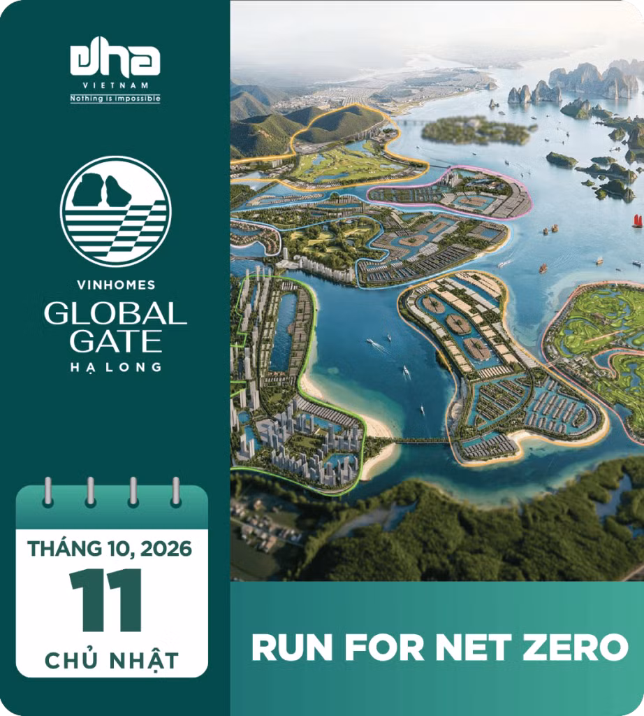 Global Gate Halong ESG++ Marathon 2026 dự kiến thu hút khoảng 24.000 vận động viên tham gia tranh tài ở 4 cự ly.