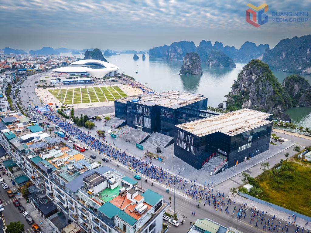 Cung Quy hoạch, Hội chợ và Triển lãm tỉnh Quảng Ninh trên đường Trần Quốc Nghiễn sẽ là điểm xuất phát và về đích của giải đấu năm nay.