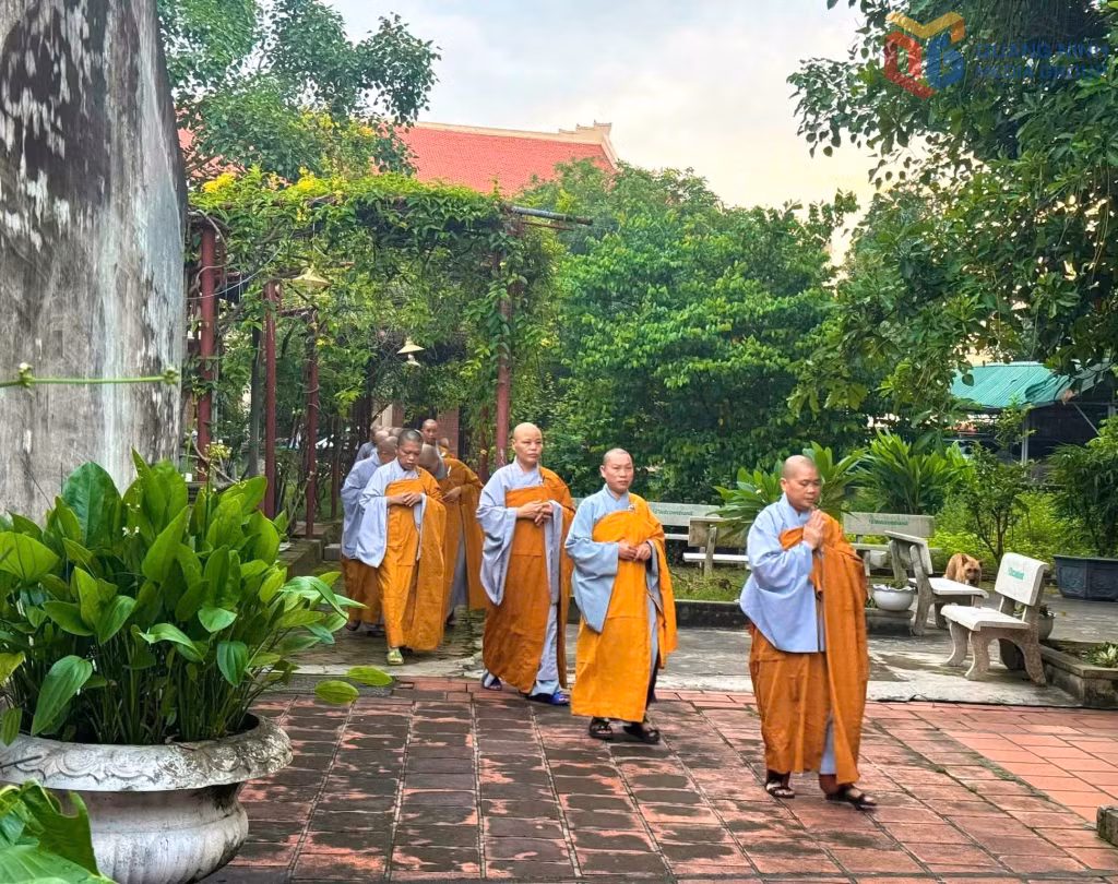 Hoạt động phật pháp tại Yên Tử.
