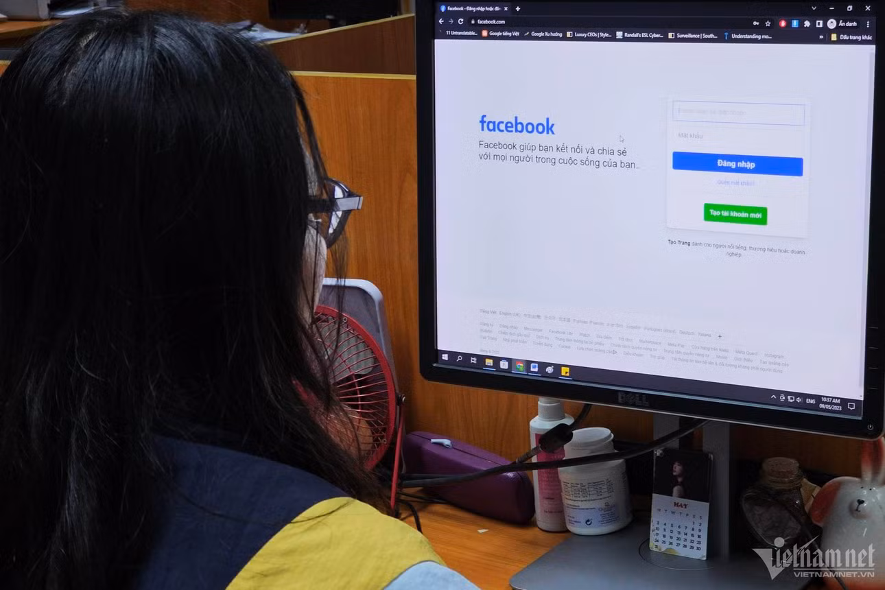 Facebook hiện là mạng xã hội nhiều người sử dụng nhất tại Việt Nam. Ảnh: Trọng Đạt