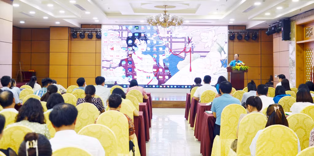 Quang cảnh tại hội nghị tập huấn