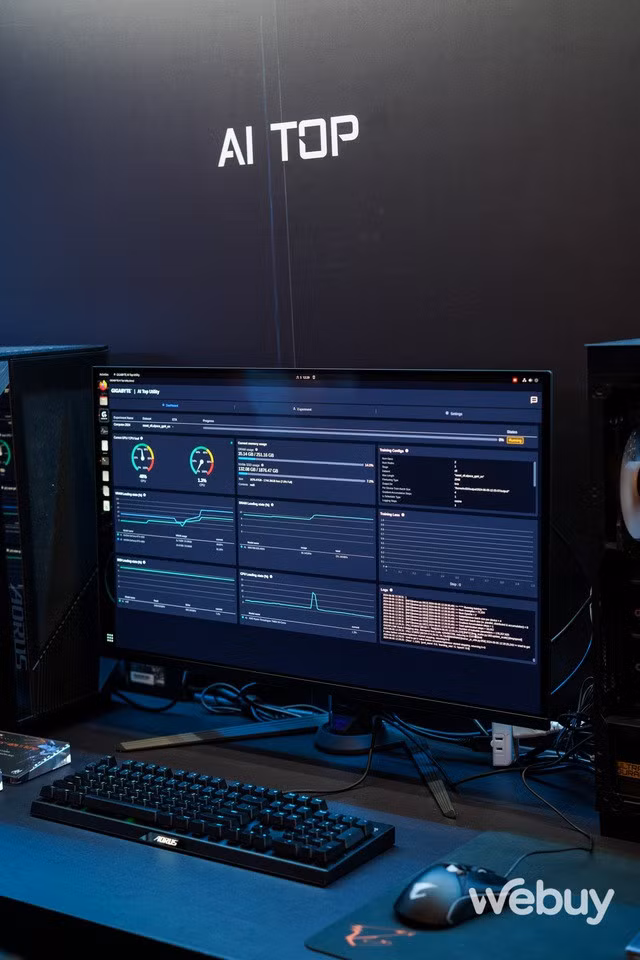 Giao diện phần mềm AI TOP Utility