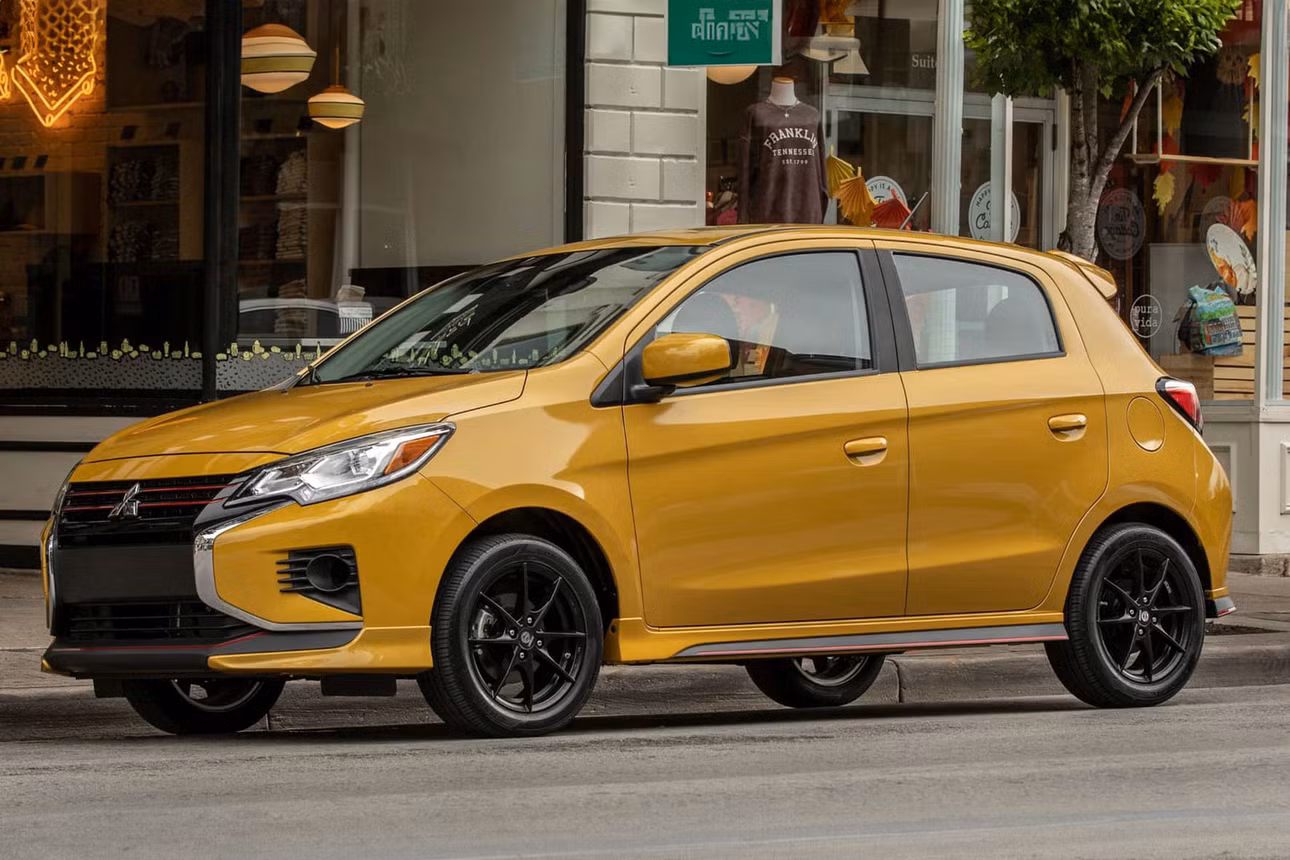 Mitsubishi Mirage 2024. Ảnh: Motor1
