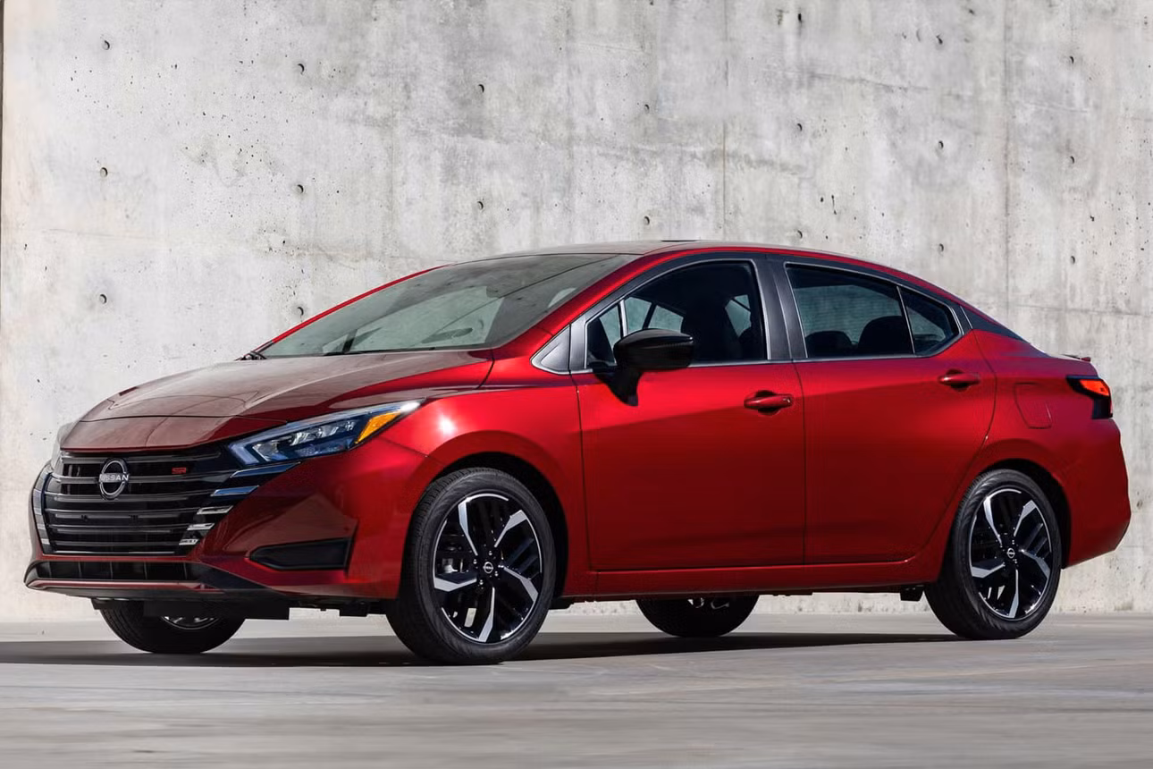 Nissan Versa 2024. Ảnh: Motor1.