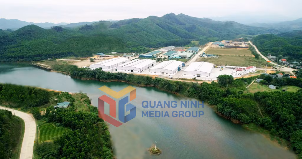 Cụm công nghiệp Nam Sơn, xã Ba Chẽ (7-2025). Ảnh: Phạm Tăng