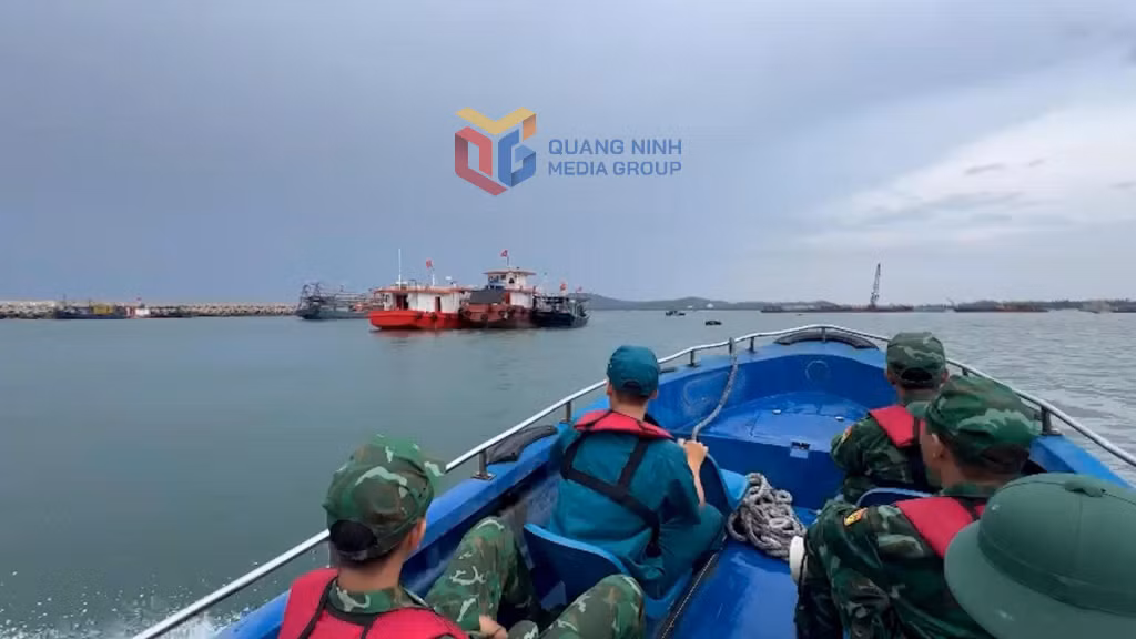 CBCS Đồn Biên phòng Cô Tô tuần tra trên vùng biển đơn vị quản lý