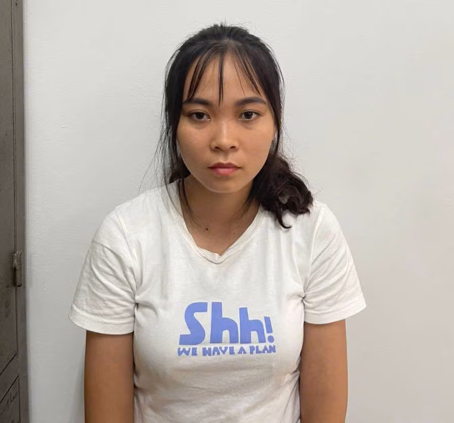 Đối tượng Quách Thị Thu Hằng. Ảnh: CA tỉnh Lào Cai