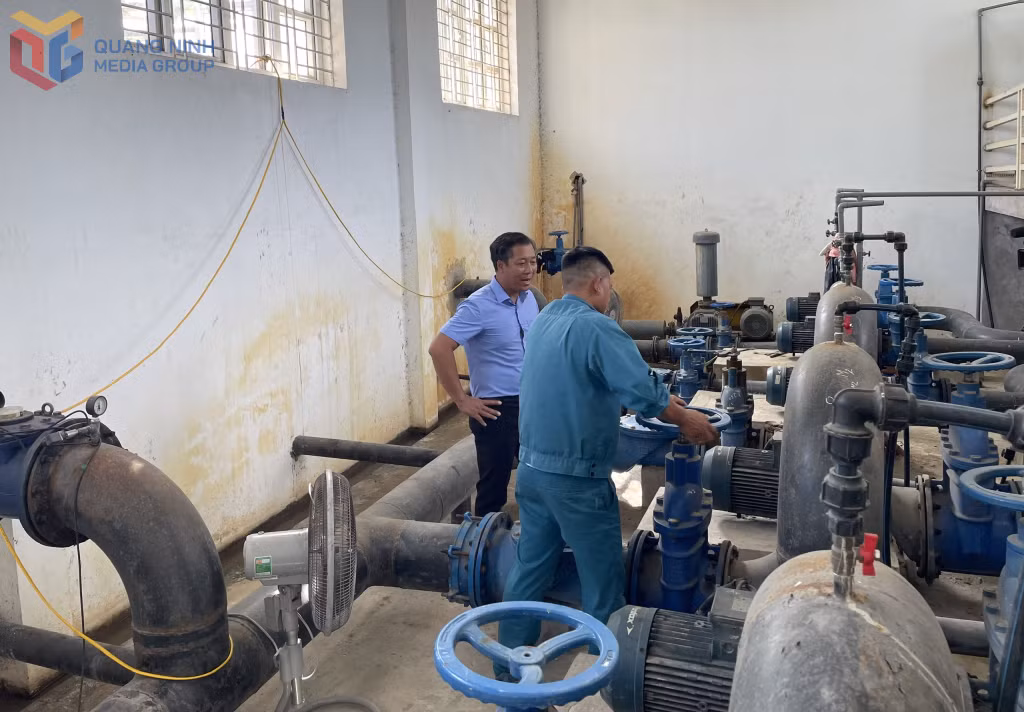 Nhà máy nước Sông Khoai hiện công suất khai thác thực tế đã vượt quá 130% so với công suất thiết kế.