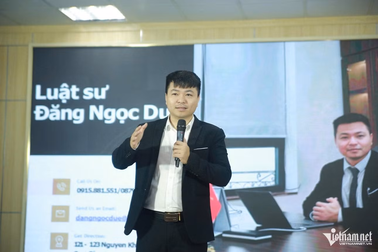 Luật sư Đăng Ngọc Duệ, Giám đốc Công ty Luật TNHH Phụng Sự Công Lý. Ảnh: NVCC
