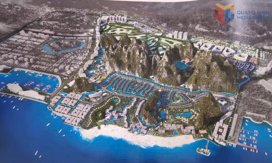 Quy hoạch Tổ hợp du lịch nghỉ dưỡng - giải trí cao cấp, sân golf và khu dân cư Monbay Vân Đồn tương tác hoạt động du lịch tại đặc khu Vân Đồn. 
