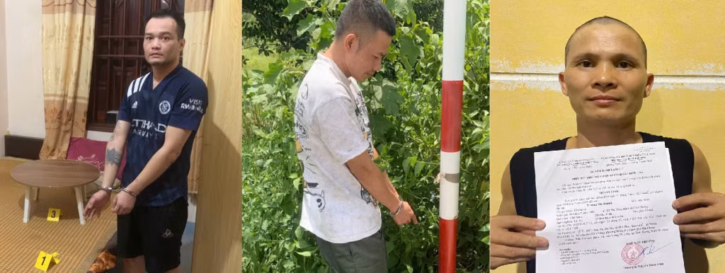 Các đối tượng Phạm Văn Thắng, Phạm Văn Thuỷ và Trương Văn Khánh