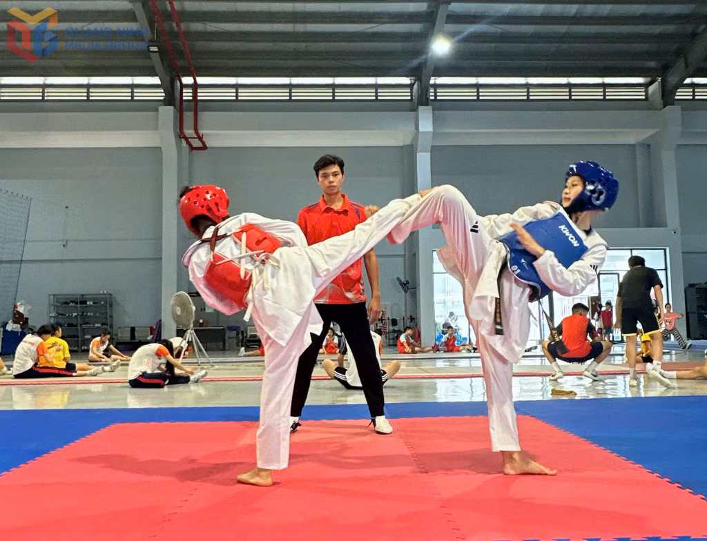 Quảng Ninh quan tâm đầu tư cơ sở vật chất, con người để phát triển Taekwondo.