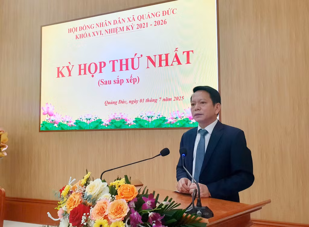 Đồng chí Nguyễn Kim Anh, Chánh Thanh tra tỉnh phát biểu chỉ đạo.