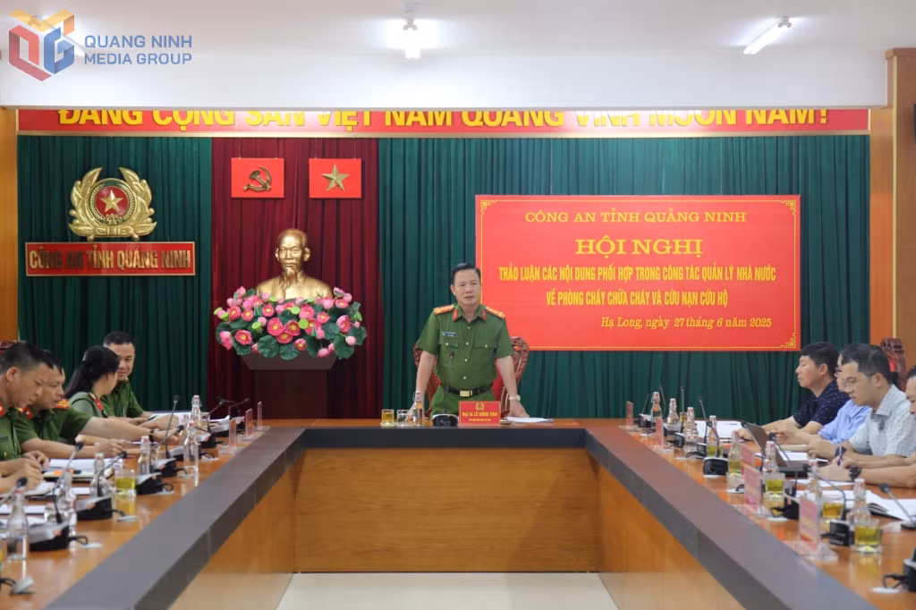 Hội nghị thảo luận các nội dung phối hợp trong công tác quản lý nhà nước về PCCC và CNCH.