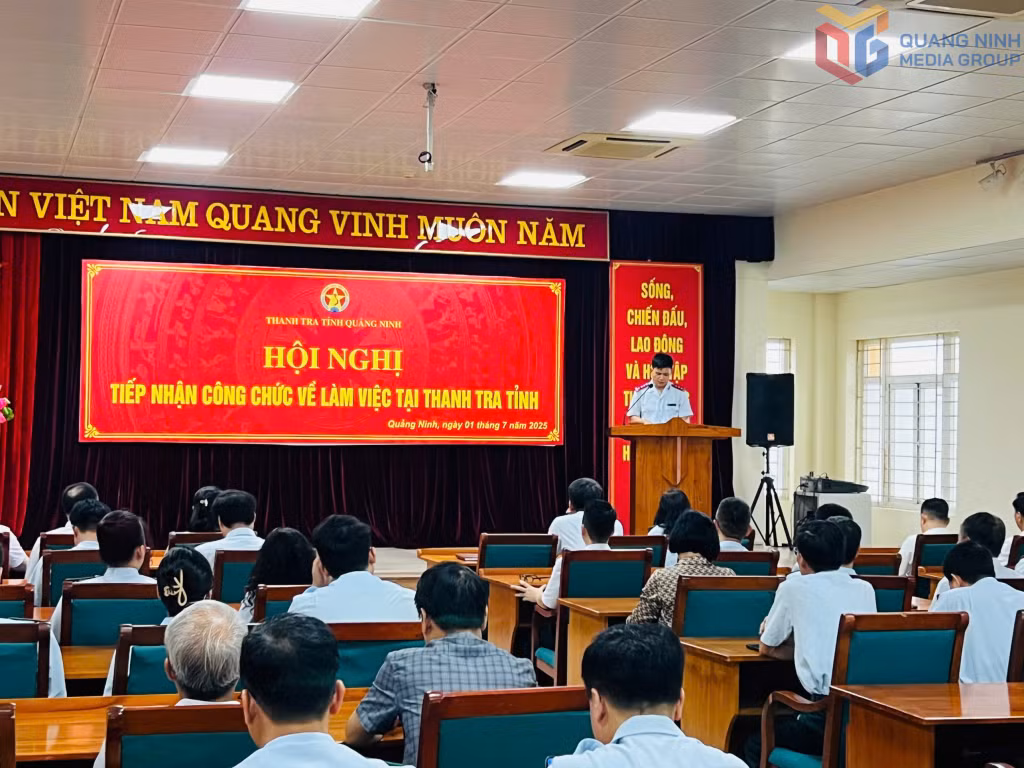 Thanh tra tỉnh tổ chức hội nghị tiếp nhận công chức về làm việc tại đơn vị.