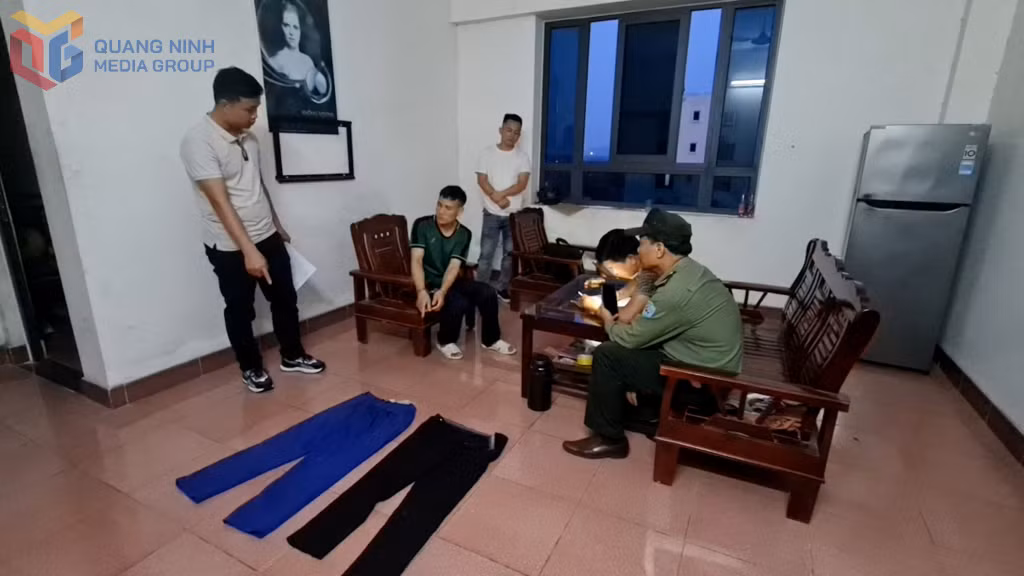 Nguyễn Văn Báo đối tượng cướp chi nhánh ngân hàng BIDV tại phường Uông Bí (trước là phường Yên Thanh, TP Uông Bí)hôm 29/5 bị bặt giữ sau 23h gây án.