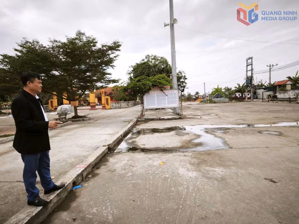 tình trạng họp chợ tại khu vực di tích Miếu Tiên Công đã được xử lý