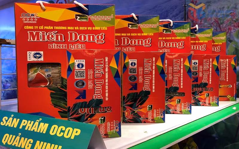 Miến dong Bình Liêu của Công ty Cổ phần Thương mại và Dịch vụ Bình Liêu.