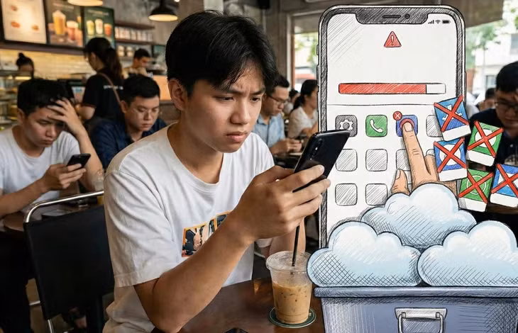 Người dùng cân nhắc xóa bớt ứng dụng khi thiếu dung lượng trên điện thoại