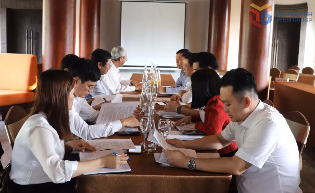 Quang cảnh chương trình tổng kết. 