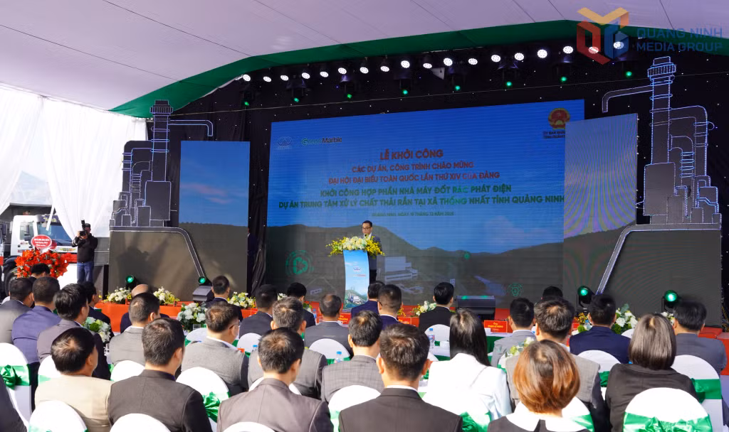 Quang cảnh buổi lễ.